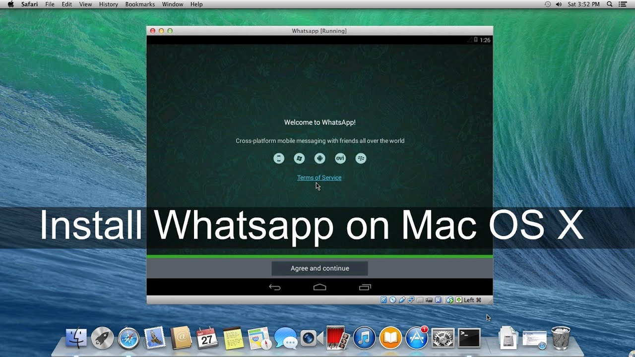 Whatsapp For Mac Os X 10.6
